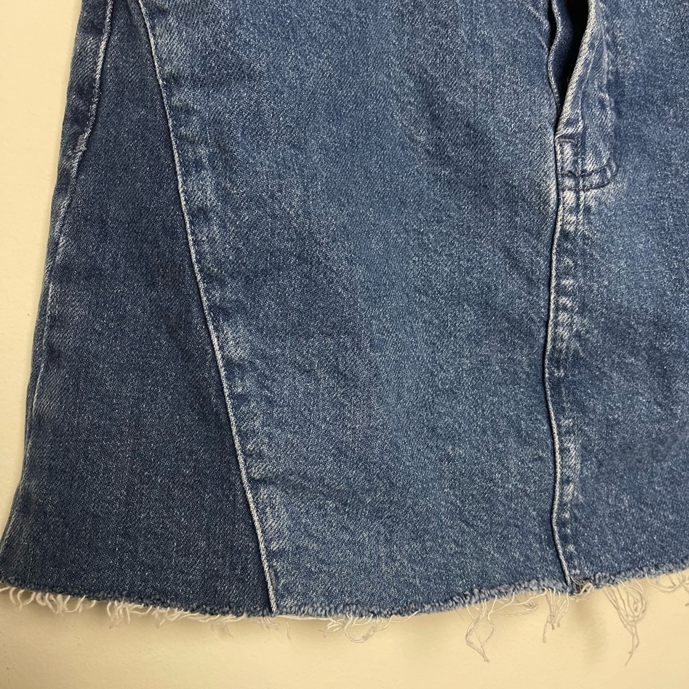 BDG Blue Denim Mini Skirt - Picture 3 of 7